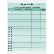 Tabbies Patient Sign-In Label Forms (14532)