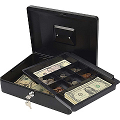 CARL Bill Tray Steel Security Cash Box (CUI82012)