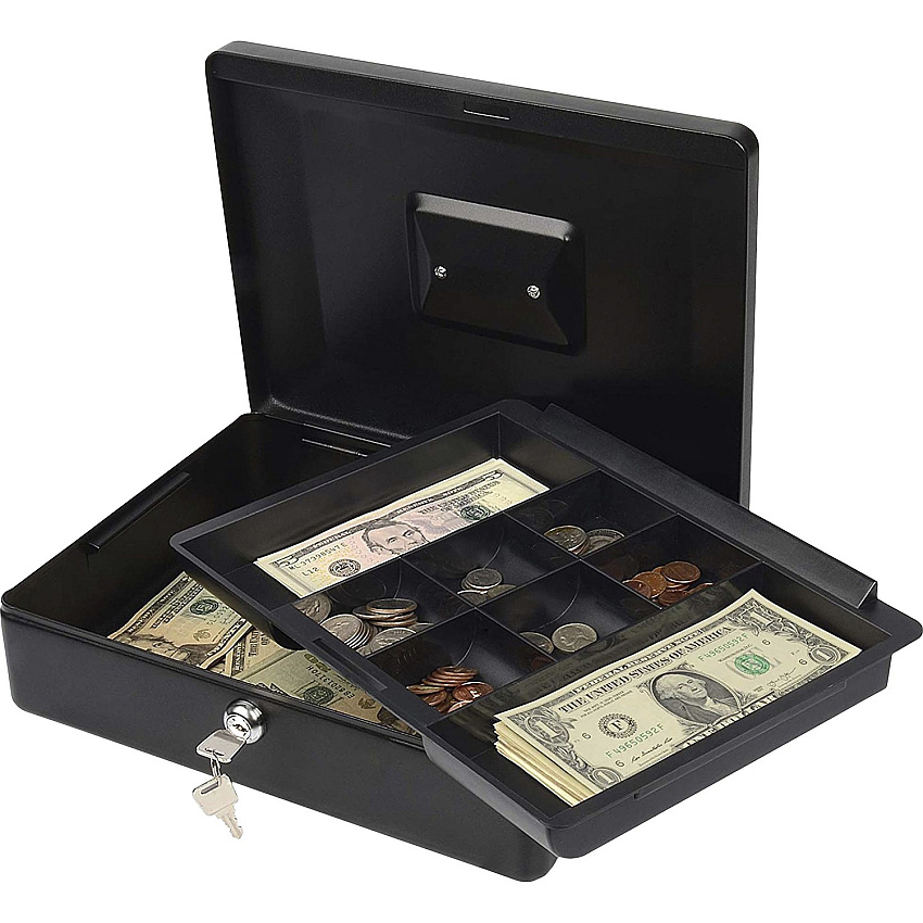 CARL Bill Tray Steel Security Cash Box (CUI82012)