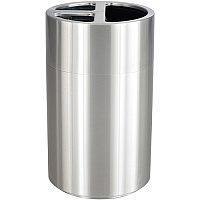 Safco Triple Recycling Receptacle (SAF9941SS)