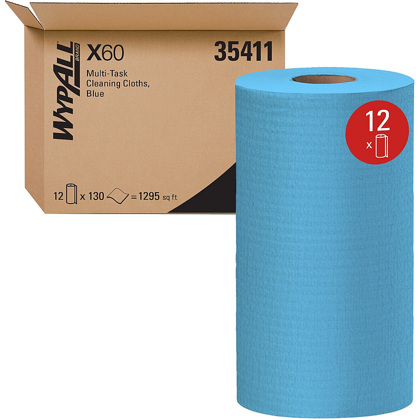 Wypall General Clean X60 Multi-Task Cleaning Cloths (KCC35411)
