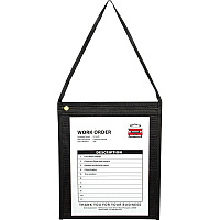 C-Line Fabric Hanging Strap Shop Ticket Holders (CLI74112)