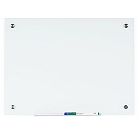 Bi-silque Magnetic Glass Dry Erase Board (BVCGL080107)