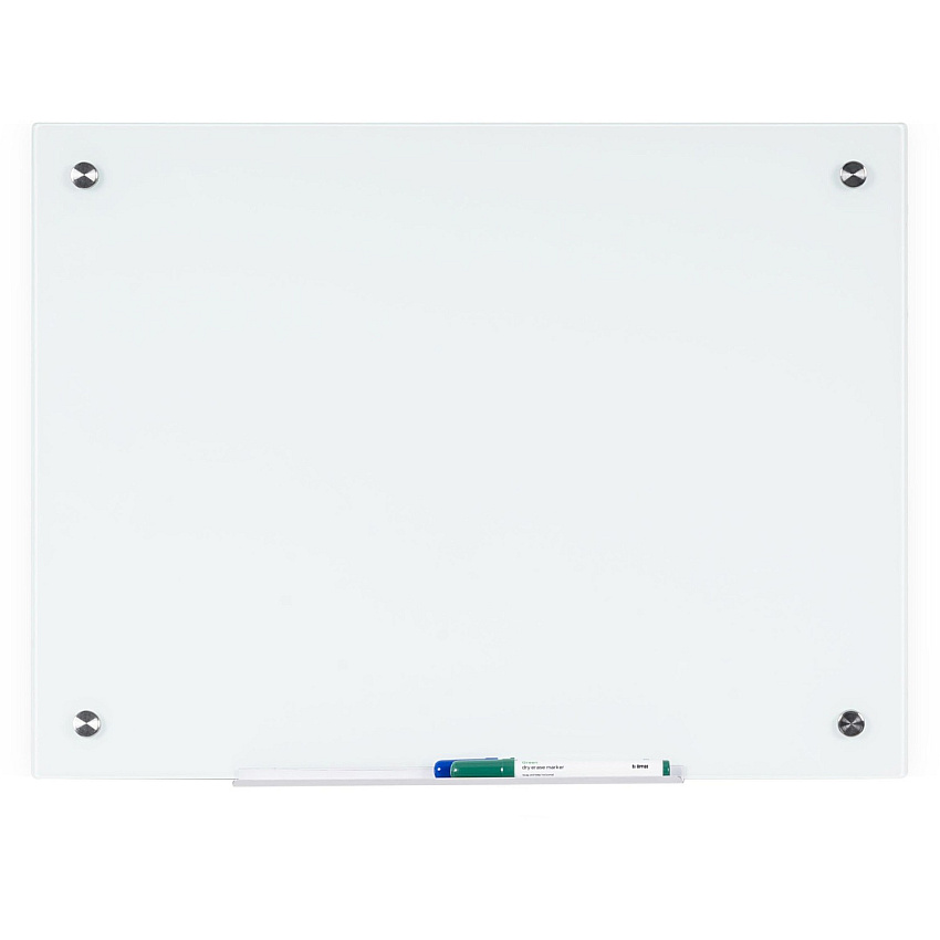 Bi-silque Magnetic Glass Dry Erase Board (BVCGL250107)