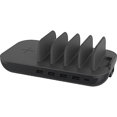 Kantek Wireless Charging Pad Charging Station (KTKDC1300B)