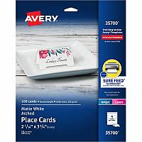 Avery Sure Feed Arched Tent Cards (AVE35700)