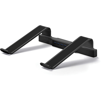 DAC Non-Skid Laptop Stand With 4-Port USB 3.0 Hub (DTA21680)