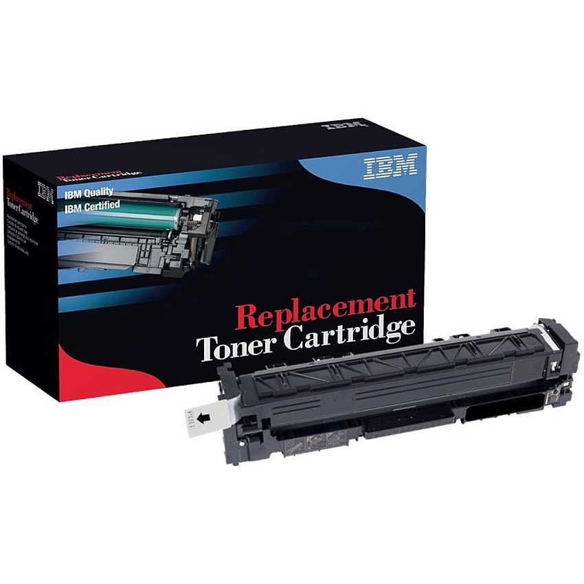 IBM Laser Toner Cartridge - Alternative for HP 655A (CF450A) - Black - 1 Each (IBMTG95P6695)