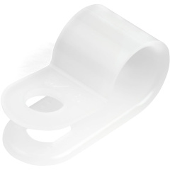 StarTech 100 Screw Mount Cable Clamps R-type Clip (CBMSDCC3)