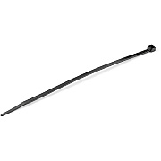 StarTech 100 Pack Of Cable Ties: Keep Cables Organized With 8in (203.2 Mm) Black Zip Ties For 1.6in 40 Mm Bundle Diameter; Tool-less Installation (CBMZT8B)