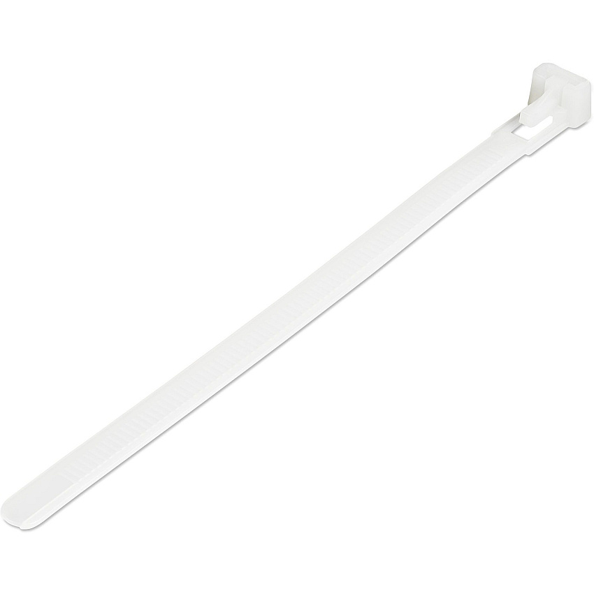 StarTech 6" Reusable Cable Ties, Nylon, 100 Pack (CBMZTRB6)