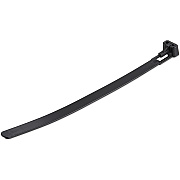 StarTech 6" Reusable Cable Ties, Nylon, 100 Pack (CBMZTRB6BK)