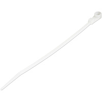 StarTech 6" Cable Ties W/ Mounting Hole, 100 Pack (CBMZTS10N6)