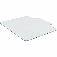 Lorell Tempered Glass Chairmat with Lip (LLR82836)