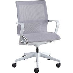Lorell Premium Executive Mesh Mid-back Sling Chair (LLR40207)