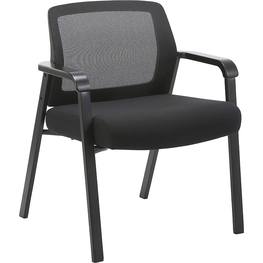 Lorell Big & Tall Mesh Low-Back Guest Chair (LLR67003)