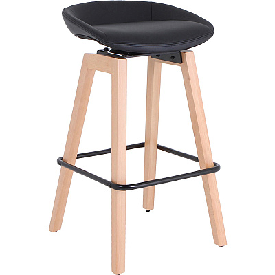 Lorell Modern Low-Back Stool (LLR68563)