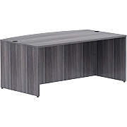 Lorell Essentials Series Bowfront Desk Shell (LLR69591)