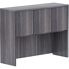 Lorell Essentials Series Stack-on Hutch with Doors (LLR69621)