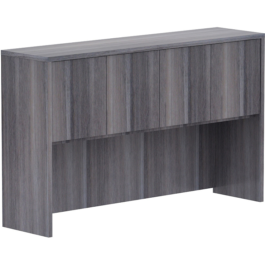 Lorell Essentials Series Stack-on Hutch with Doors (LLR69620)
