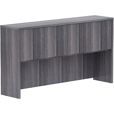 Lorell Essentials Series Stack-on Hutch with Doors (LLR69619)