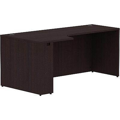 Lorell Essentials Series Left Corner Credenza (LLR18267)