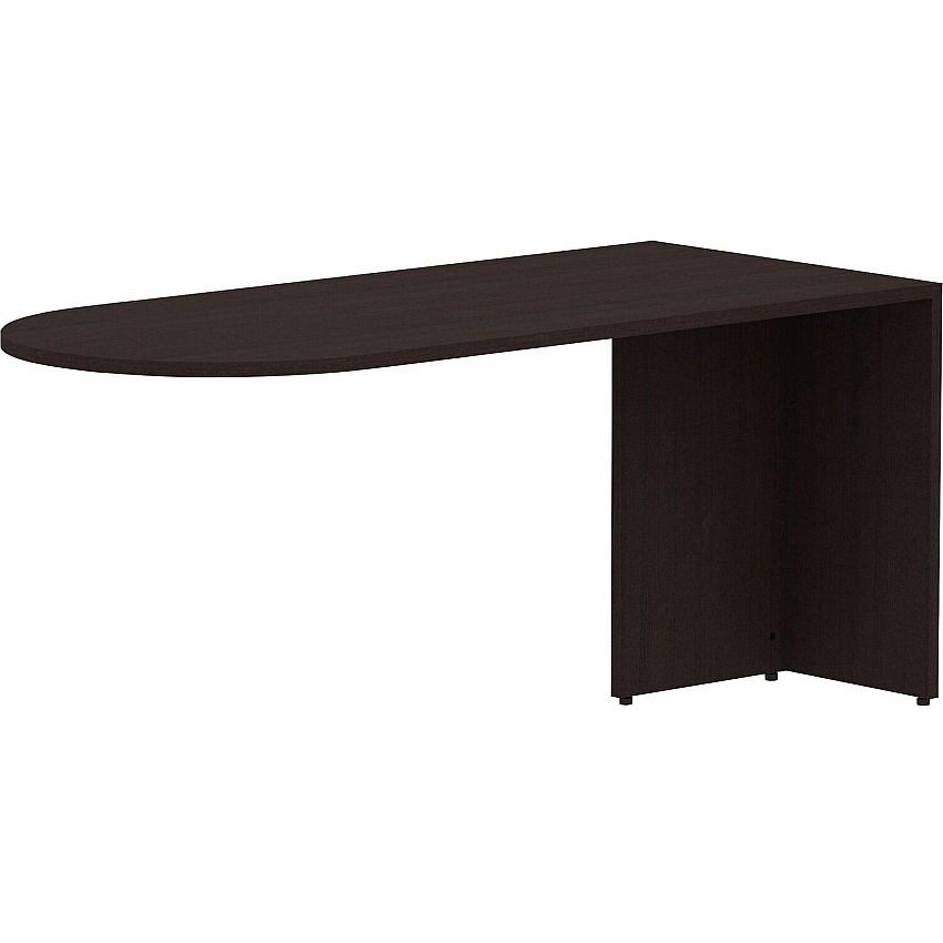 Lorell Essentials Series Peninsula Desk Box 1 of 2 (LLR18262)