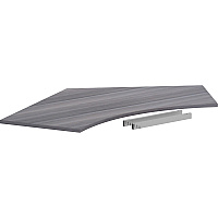 Lorell Relevance Series Curve Worksurface for 120 Workstations (LLR16249)