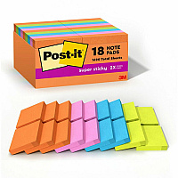 Post-it Super Sticky Notes - Energy Boost Color Collection (MMM62218SSAUC)