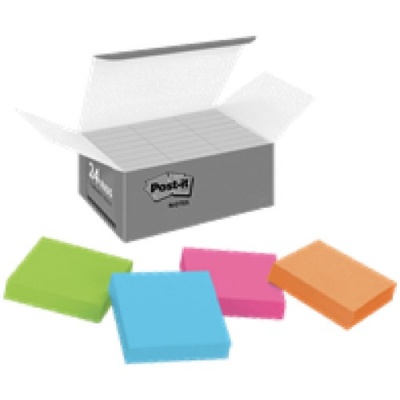 Post-it® Super Sticky Notes Cabinet Pack - Energy Boost Color Collection