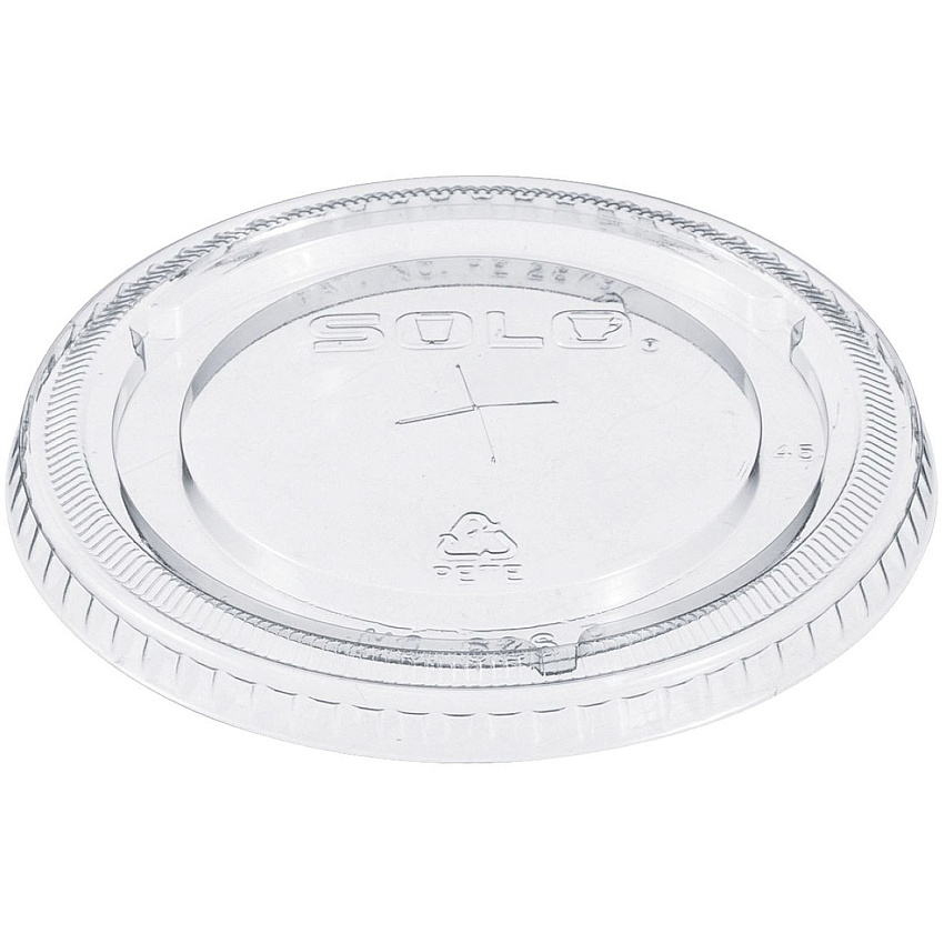 Solo Cup Straw Slotted Clear Lids (DCC626TSCT)