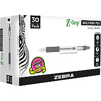 Zebra Z-Grip Retractable Ballpoint Pens (ZEB25130)