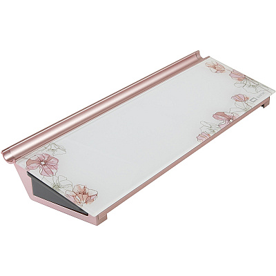 Quartet Floral Design Glass Dry-Erase Desktop Pad (QRTGDP186P)