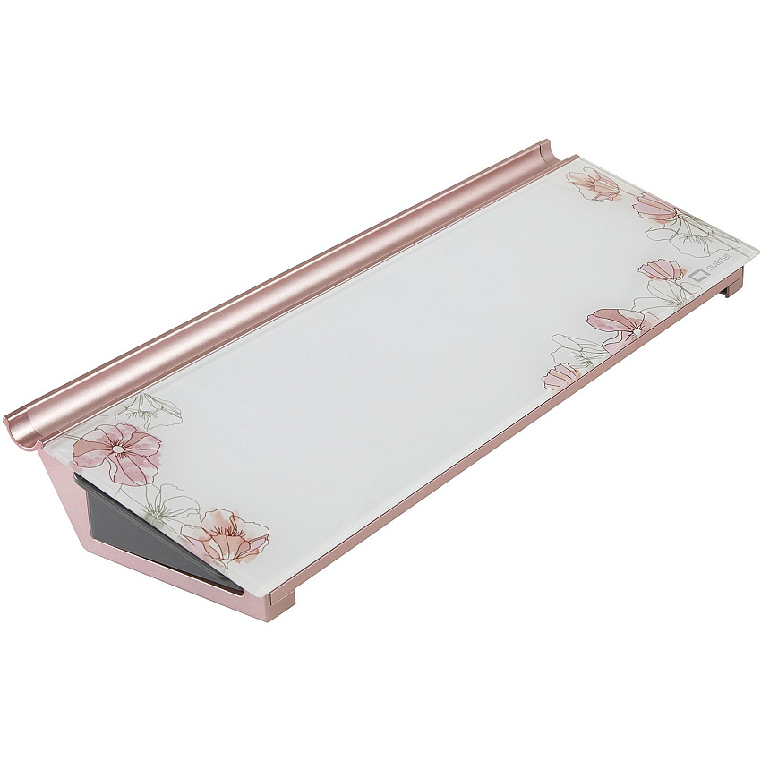 Quartet Floral Design Glass Dry-Erase Desktop Pad (QRTGDP186P)