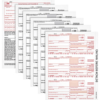 TOPS 5-part 1099-NEC Tax Forms (TOP22993NEC)