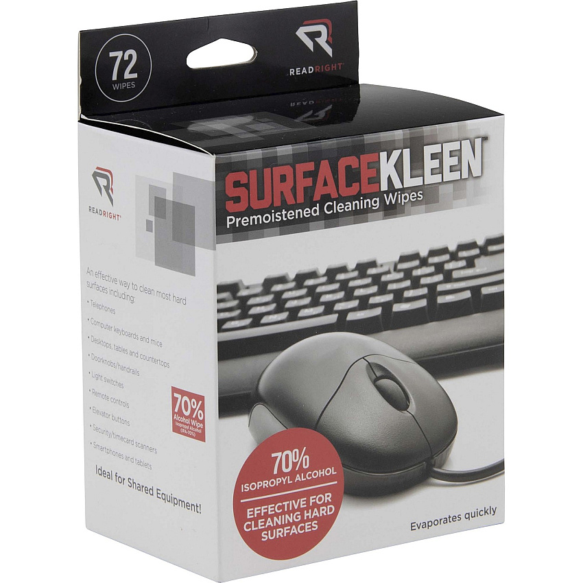 Read Right Surface Kleen Cleaning Wipes (REARR15109)