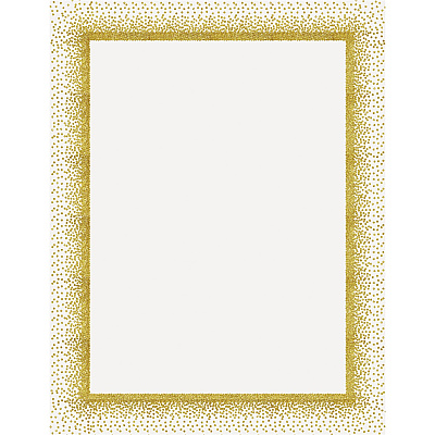 Geographics Confetti Gold Design Poster Board (GEO24759)