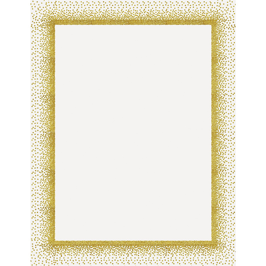 Geographics Confetti Gold Design Poster Board (GEO24759)