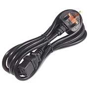 APC Pwr Cord, 16a, 200-240v, C19 To Uk Plug (AP9895)