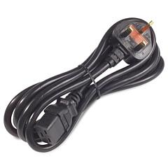 APC Pwr Cord, 16a, 200-240v, C19 To Uk Plug (AP9895)