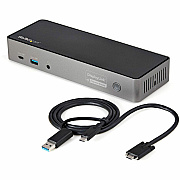 StarTech Hybrid Usb-c Usb-a Dock - Triple 4k 60hz (DK31C3HDPD)