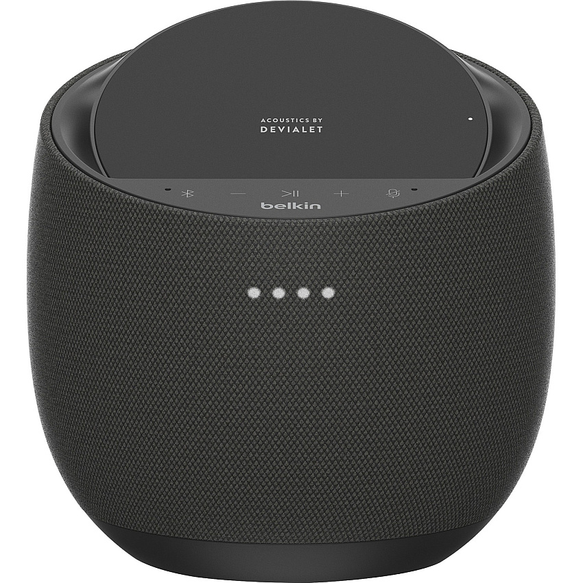Belkin SOUNDFORM ELITE Bluetooth Smart Speaker - 150 W RMS - Google Assistant, Alexa Supported - Black (BLKG1S0001TTBK2)