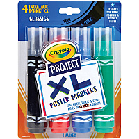 Crayola XL Classic Poster Markers (CYO588356)