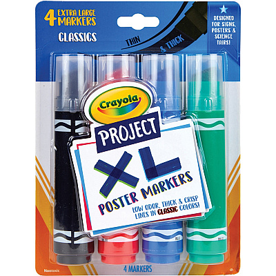Crayola XL Classic Poster Markers (CYO588356)