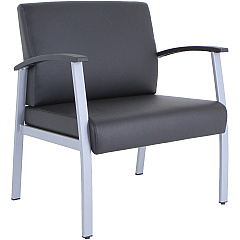 Lorell Healthcare Reception Big & Tall Antimicrobial Guest Chair (LLR67001)