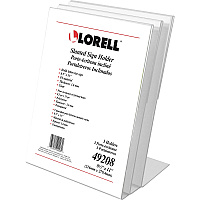 Lorell L-base Slanted Sign Holder Stand (LLR49208)