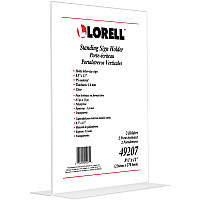 Lorell T-base Standing Sign Holders (LLR49207)
