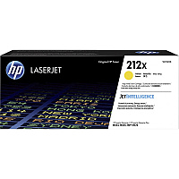 HP 212X Original High Yield Laser Toner Cartridge - Yellow - 1 Each (HEWW2122X)