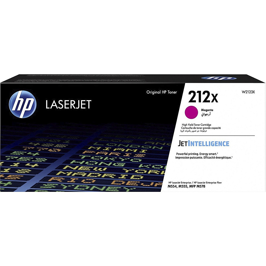 HP 212X Original High Yield Laser Toner Cartridge - Magenta - 1 Each (HEWW2123X)