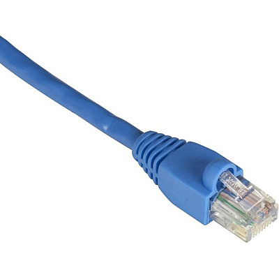 Black Box Cat5e 350-mhz Snagless Stranded Cross-pinned Ethernet Patch Cable-unshielded(utp), Cm Pvc(rj45 M/m), Blue, 3-ft.(0.9-m) (EVCRB810003)